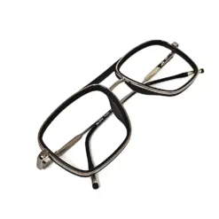 Black Bold Modern Eyeglasses - 9418405 15 Black Bold Modern Eyeglasses