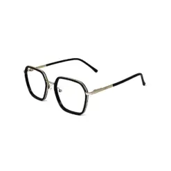 hexagon specs 122 Black Eyeglasses For Women