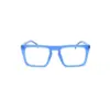 Blue Oversized Fashion Eyeglasses