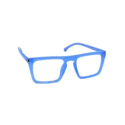 Blue Oversized Fashion Eyeglasses