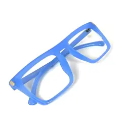 Blue Oversized Fashion Eyeglasses