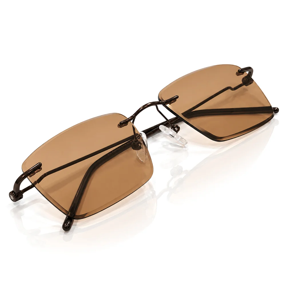 Brown Cooper Turban Fit Sunglasses - 4225 6 Brown Cooper Turban Fit Sunglasses - 4225