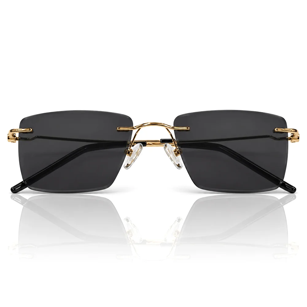 Black Gold Turban Fit Sunglasses - 4225 4 Buy Black Gold Turban Fit Sunglasses Online