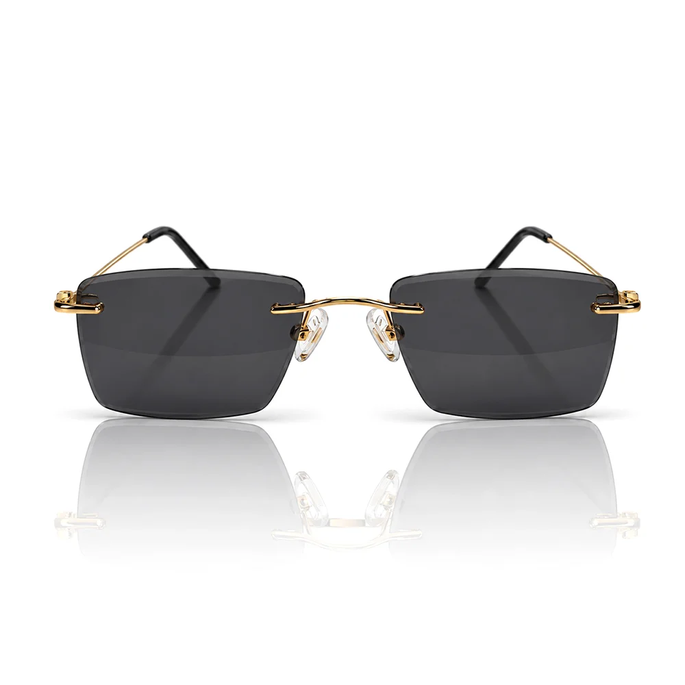 Black Gold Turban Fit Sunglasses - 4225 2 Buy Black Gold Turban Fit Sunglasses Online