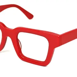 Celebrity Red Modern Eyeglasses at chashmah
