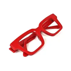 Celebrity Red Modern Eyeglasses at chashmah