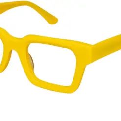 Celebrity Yellow Modern Eyeglasses - 56044 13 Celebrity Yellow Modern Eyeglasses at chashmah.com