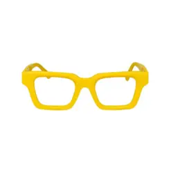 Celebrity Yellow Modern Eyeglasses at chashmah.com