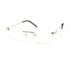 Buy Fancy Golden Turban fit Rimless Eyeglasses Online
