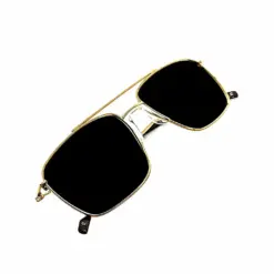 Golden Black Fix Nose Sunglasses