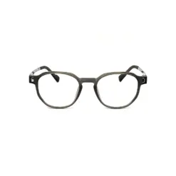 hexagon specs 131 Grey Round Affordable Eyeglasses