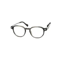 Grey Round Affordable Eyeglasses