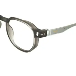 Grey Round Affordable Eyeglasses