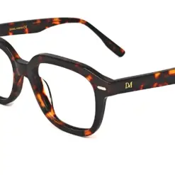 Leopard Modern Acetate Eyeglasses