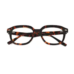Leopard Modern Acetate Eyeglasses