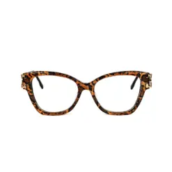 Leopard Modern Eyeglasses for Women