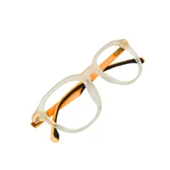 matte white round eyeglasses online at chashmah.com