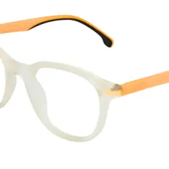 matte white round eyeglasses online at chashmah.com