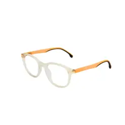 matte white round eyeglasses online at chashmah.com