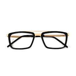 Small Golden Premium Eyeglasses