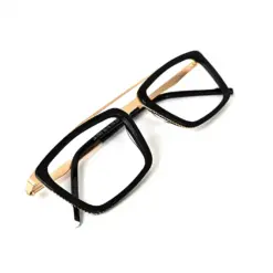 Small Golden Premium Eyeglasses