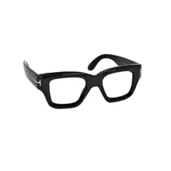 Black Bold Oversized Eyeglasses