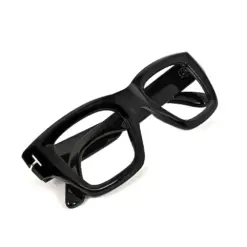 Black Bold Oversized Eyeglasses