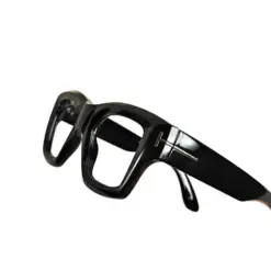 Black Bold Oversized Eyeglasses