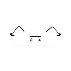 Best Eyewear Store Online for Eyeglasses & Sunglasses | Chashmah "चश्मा" 38 Buy Black Turban fit Rimless Eyeglasses Online