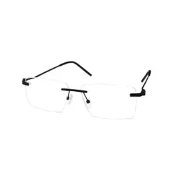 Buy Black Turban fit Rimless Eyeglasses Online
