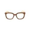 Coffee Brown Women Eyeglasses