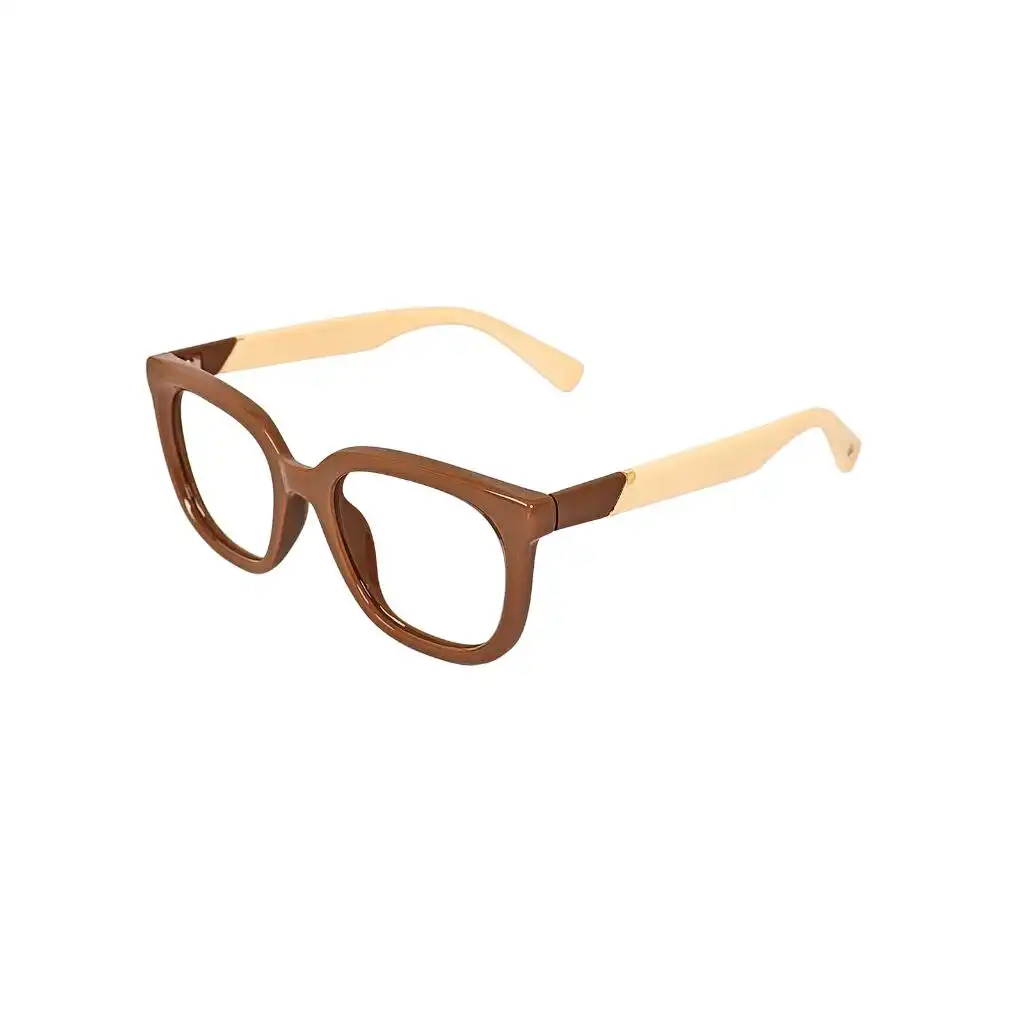 Coffee Brown Women Eyeglasses -K015 6 Coffee Brown Women Eyeglasses