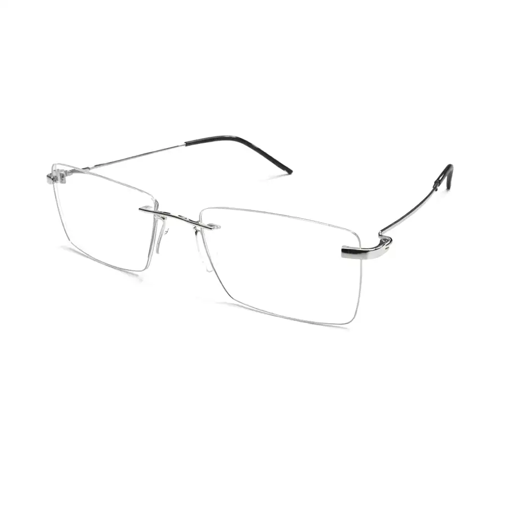 Fix Pad Turban Fit Silver Rimless - 4221 1 Fix Pad Turban Fit Silver Rimless at chashmah.com