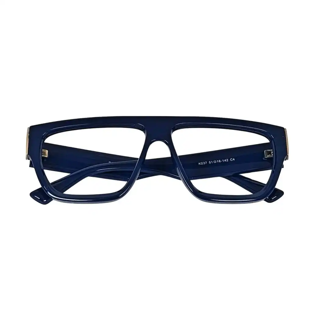 Trending Blue Bold Fashion Eyeglasses- k037 6 Trending Blue Bold Fashion Eyeglasses