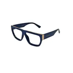 Trending Blue Bold Fashion Eyeglasses- k037 10 Trending Blue Bold Fashion Eyeglasses