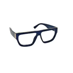 Trending Blue Bold Fashion Eyeglasses- k037 9 Trending Blue Bold Fashion Eyeglasses