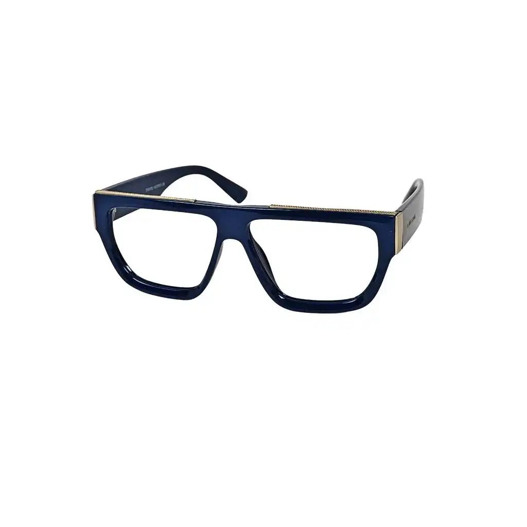 Trending Blue Bold Fashion Eyeglasses- k037 2 Trending Blue Bold Fashion Eyeglasses