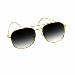 Black Dual Turban Fit Sunglasses at chashmah