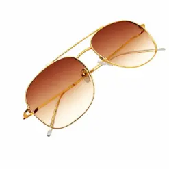 Brown Dual Turban Fit Sunglasses