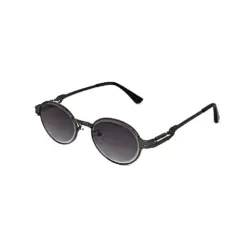 Buy Meow Black Round Sunglasses Online