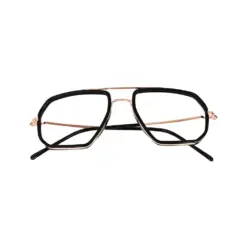 Black Fancy Turban Fit Eyeglasses -51004 12 Black Fancy Turban Fit Eyeglasses