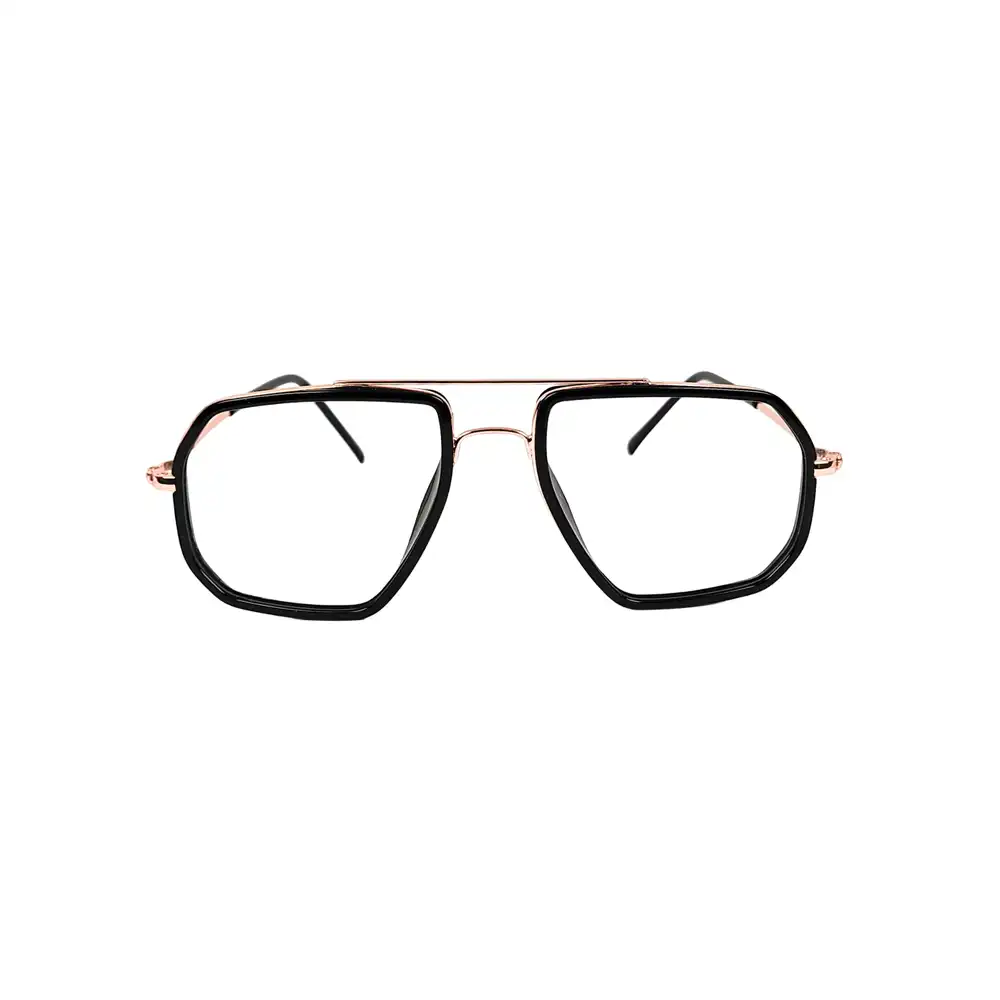 Black Fancy Turban Fit Eyeglasses -51004 2 Black Fancy Turban Fit Eyeglasses