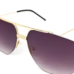 Black Fancy Turban Fit Sunglasses