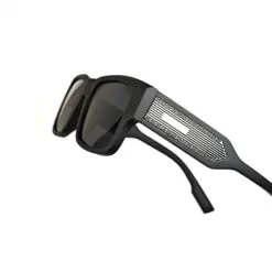 Black Modern Bold Sunglasses