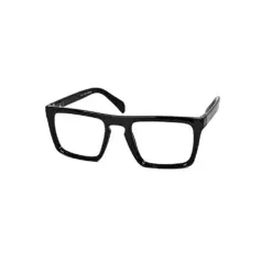 stylish black oversized eyeglasses - 2083