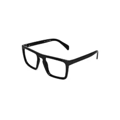 stylish black oversized eyeglasses - 2083
