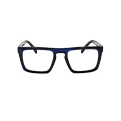 Blue Oversized Lightweight Eyeglasses