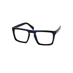 Blue Oversized Lightweight Eyeglasses