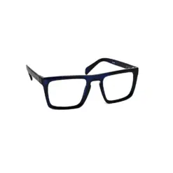Blue Oversized Lightweight Eyeglasses