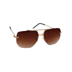 Brown Fancy Turban Fit Sunglasses at chashmah